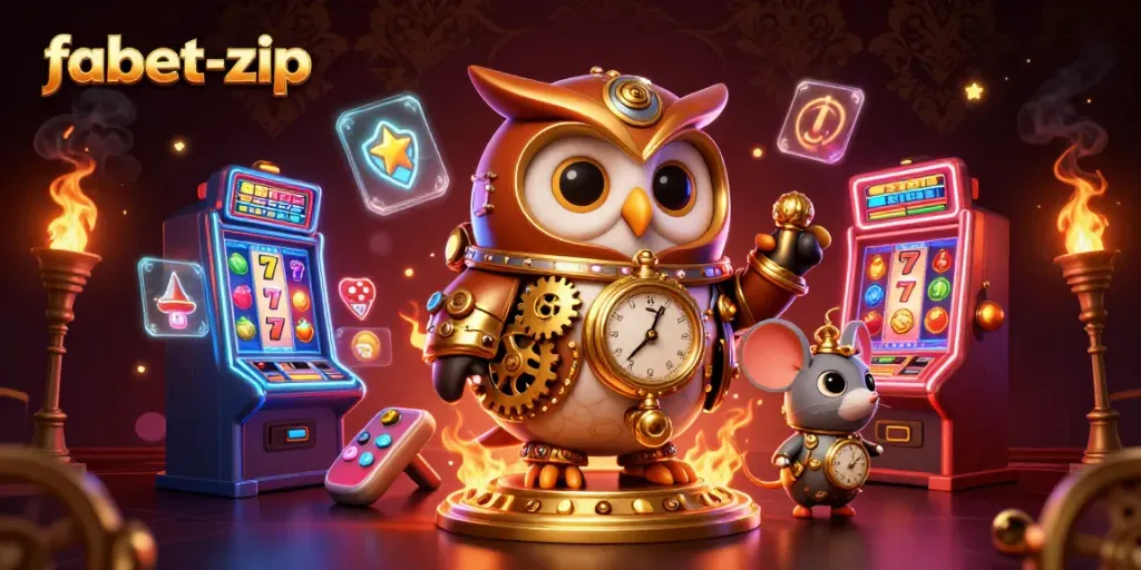Experience dynamic wins with fabet-zip's vibrant casino adventure featuring steampunk and classic gaming elements.