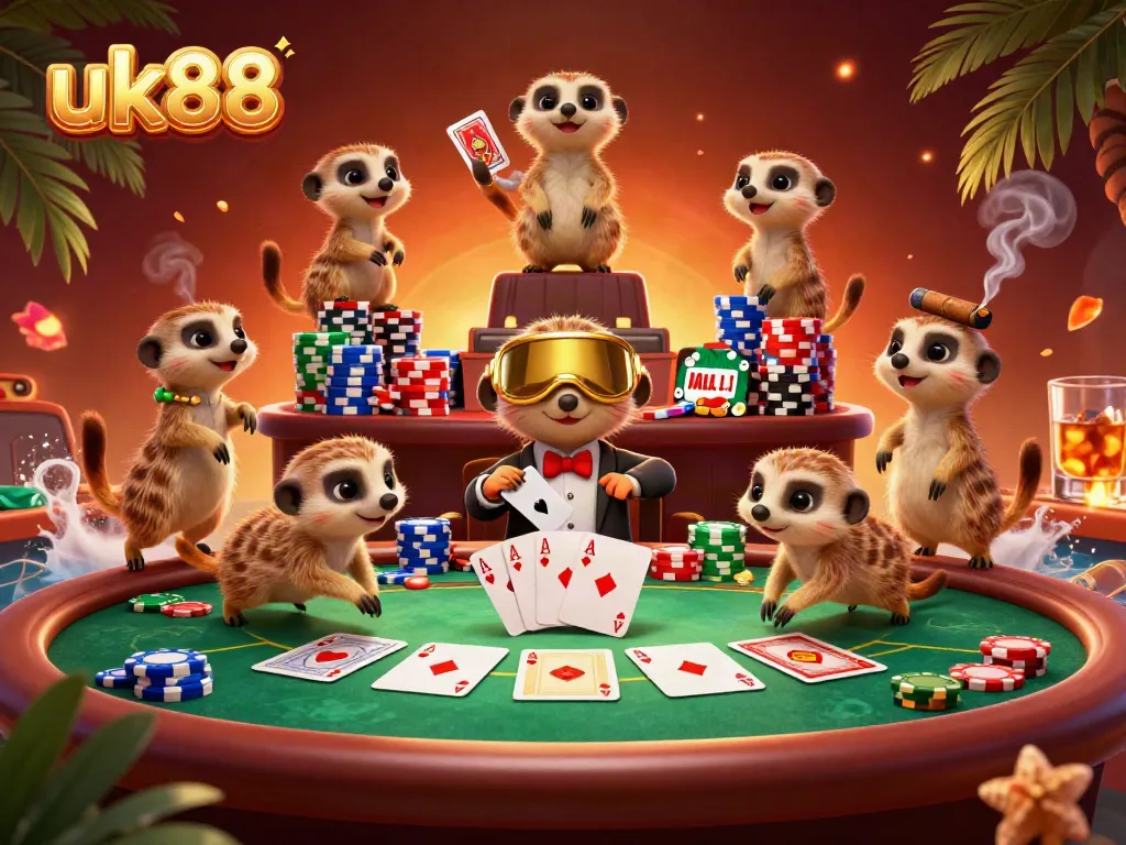 Experience thrilling gameplay at uk88 with players engaging in a vibrant casino scene.