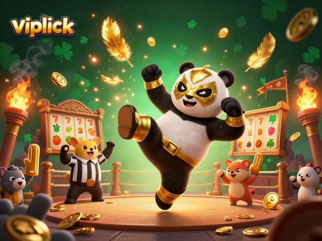 Experience the thrill of vipluck in a dynamic casino scene with vibrant characters and exciting game elements.